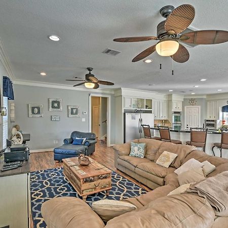 Large Group Gulf Retreat, Steps To Surfside Beach! Villa Exterior foto