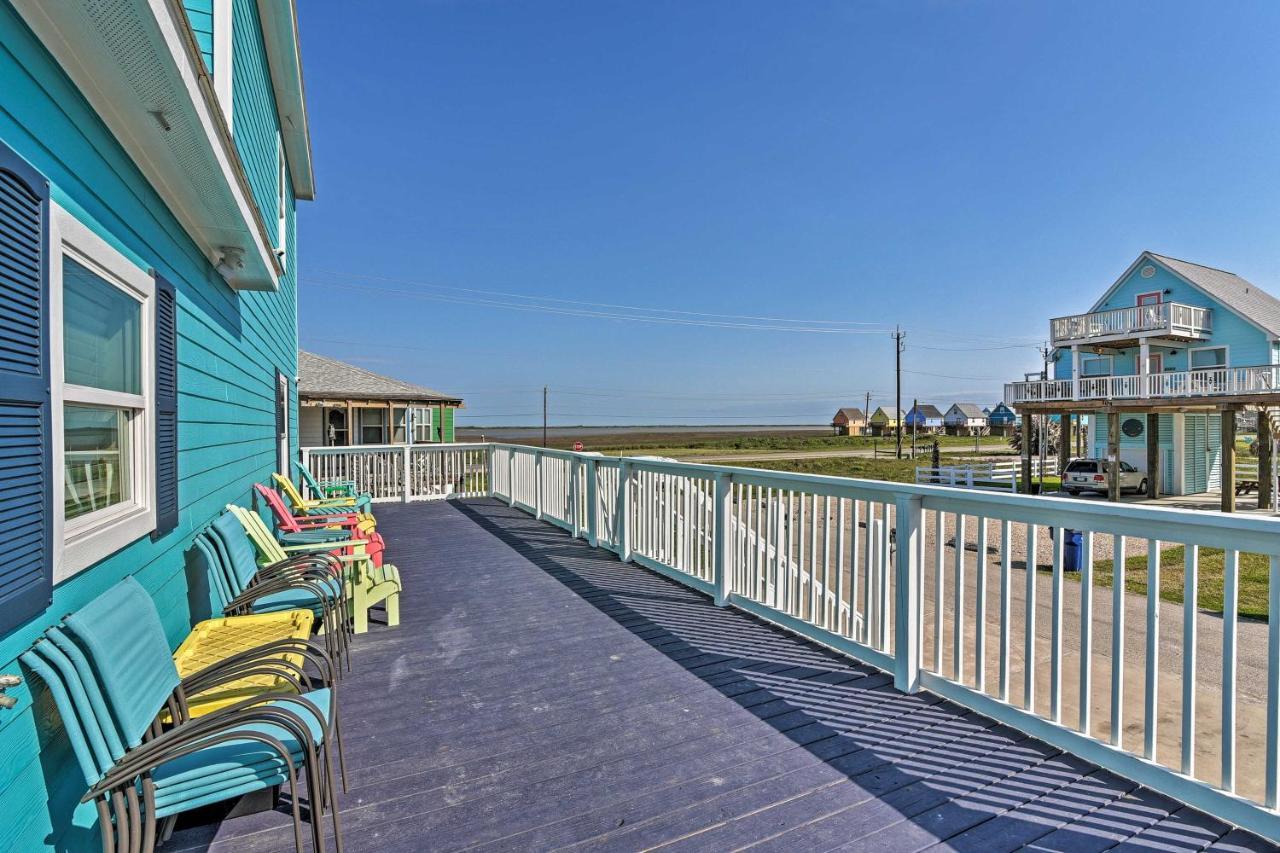 Large Group Gulf Retreat, Steps To Surfside Beach! Villa Exterior foto